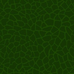 Obraz premium Giraffe skin color seamless pattern with fashion animal print for continuous replicate. Chaotic mosaic khaki pieces on green background. Wrapping paper, funny textile fabric print,design,decor