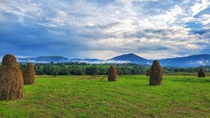 landscape in the mountains