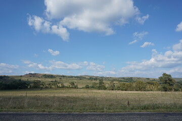 Cloudy landscape