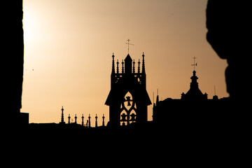Naklejka premium Convento de San José al atardecer, Badajoz. 