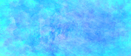 Blue watercolor background texture. Color splash design in painted illustration.