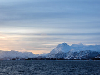 Obraz na płótnie Canvas Lyngen-Alpen, Troms og Finnmark, Norwegen