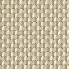 Abstract Green And Brown Seamless Geometric Pattern Background