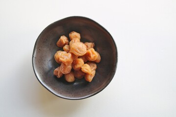 梅干し　小梅　食べ物　和食