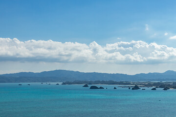 古宇利島 古宇利オーシャンタワーからの眺望