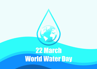 world water day vector