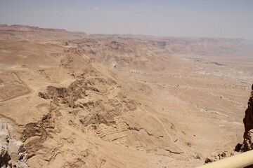 Fototapeta na wymiar Masada Fortress