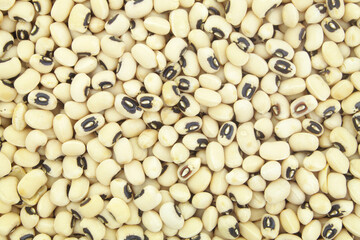 Black eyed beans as background