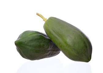 Papaya fruit isolated