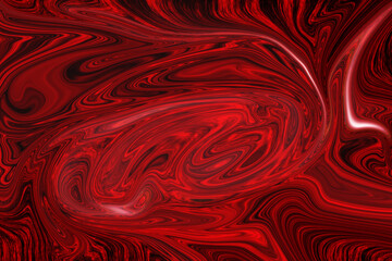 Red liquid marble background