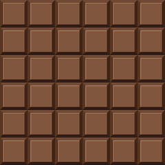 Chocolate bar pattern vector illustration