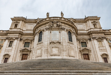 Basilica of Saint Mary Major (Italian: Basilica di Santa Maria Maggiore) in Rome, Italy