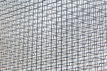 metal grid background