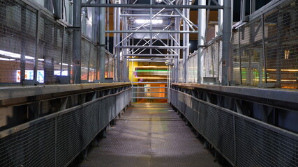 Obraz premium warehouse with forklift