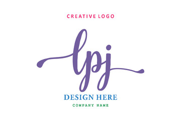 LP lettering logo is simple, easy to understand and authoritative