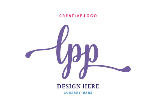 LPP lettering logo is simple, easy to understand and authoritative