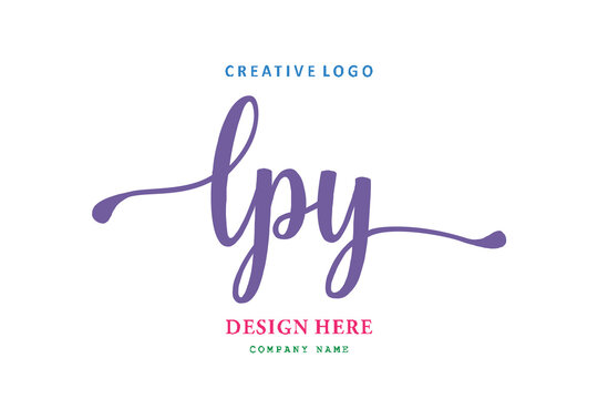LPY lettering logo is simple, easy to understand and authoritative