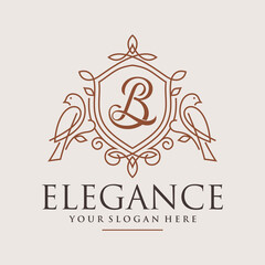 Luxury Logo template in vector for Restaurant, Royalty, Boutique, Cafe, Hotel, Heraldic, Jewelry, Fashion and other vector illustration
