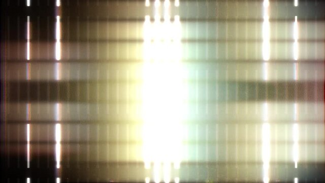 Modern Abstract Glowing Colored Light Tube Wall Dancing Pattern Loop Background