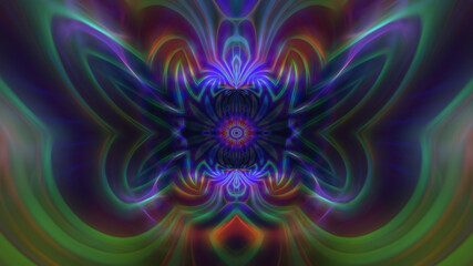 Abstract fantasy glowing background.
