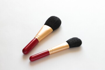 化粧筆のアップ