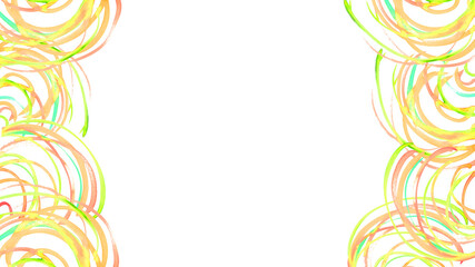 動画背景素材壁紙水彩模様両端に渦