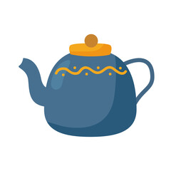 teapot icon isolated vector design