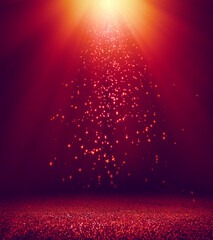 light burst glitter floor background