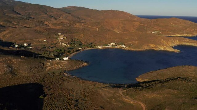 Aerial, Landscapes On The Euboea Island, Greece