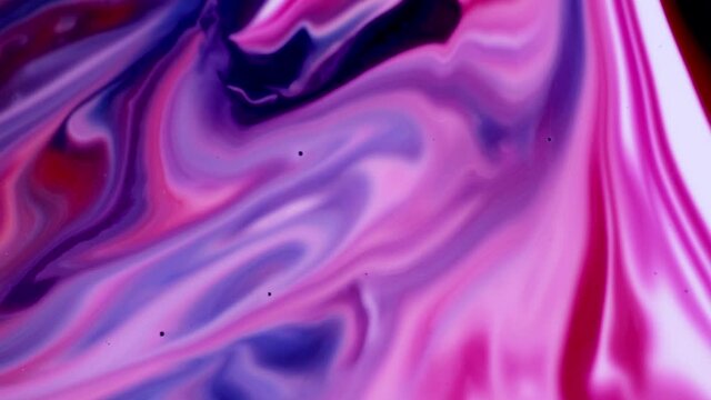 Abstract color liquid movement whit small air bubbles