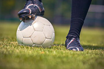 Obraz premium soccer game
