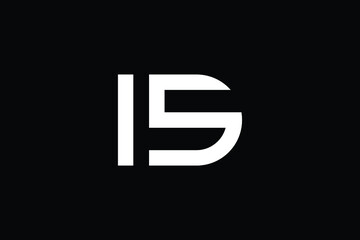 SD logo letter design on luxury background. DS logo monogram initials letter concept. SD icon logo design. DS elegant and Professional letter icon design on black background. D S SD DS