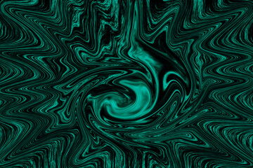Green liquid marble background