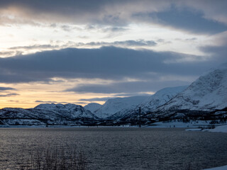 Brücke von Kafjord, Alta, Norwegen
