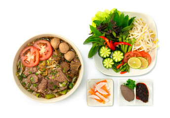 Beef Noodles Pho Laos Style