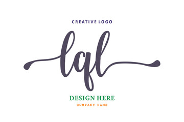 LQL lettering logo is simple, easy to understand and authoritative