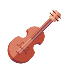 Fototapeta premium violin instrument icon vector design