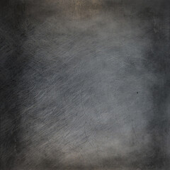 Obraz na płótnie Canvas blank square gray abstract background / scratch texture, damaged wall surface