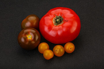 Tomato mix - red, yellow and cumato