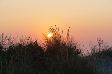 Abendstimmung am Strand von Norddeich