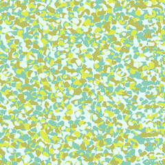 Leopard animal print in muted tie dye hues of yellow, orange, navy . Seamless repeating pattern.