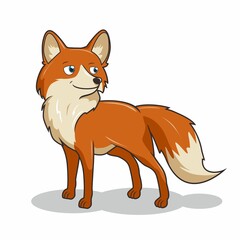  Fox Cartoon Cute Autumn Animals