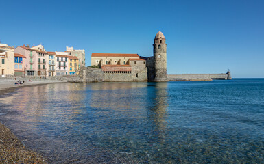 Obraz premium Paysages de Collioure dans le département des Pyrénées-Orientales - Région Occitanie