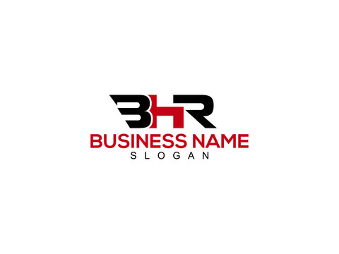 Creative BHR logo Letter design