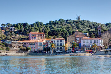 Paysages de Collioure dans le département des Pyrénées-Orientales - Région Occitanie