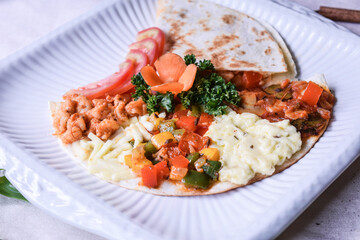 rice with chicken and vegetables