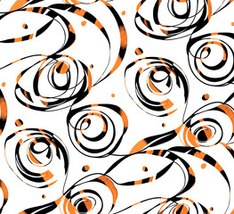 Seamless geometric pattern. Abstract fabric print. 