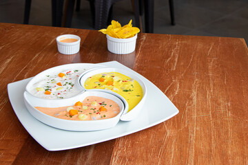 Tiradito de pescado, 3 al hilo acevichado
