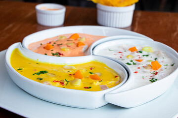 Tiradito de pescado, 3 al hilo acevichado