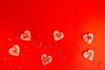 Cookies Heart Shaped for valentine's day